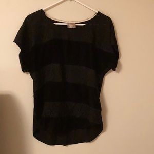 Anthropologie (Dolan) Black Holiday Tee